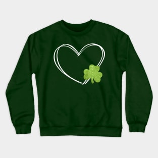 Shamrock Heart Crewneck Sweatshirt